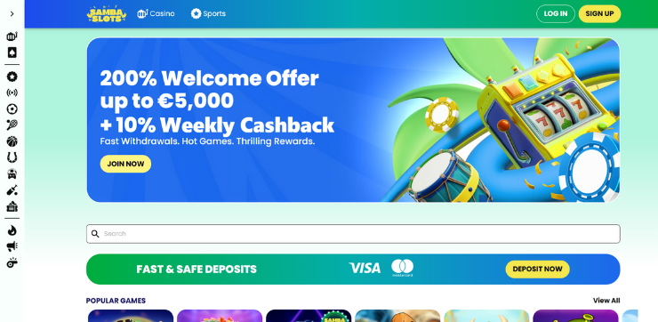 Gameshub 1 samba slots