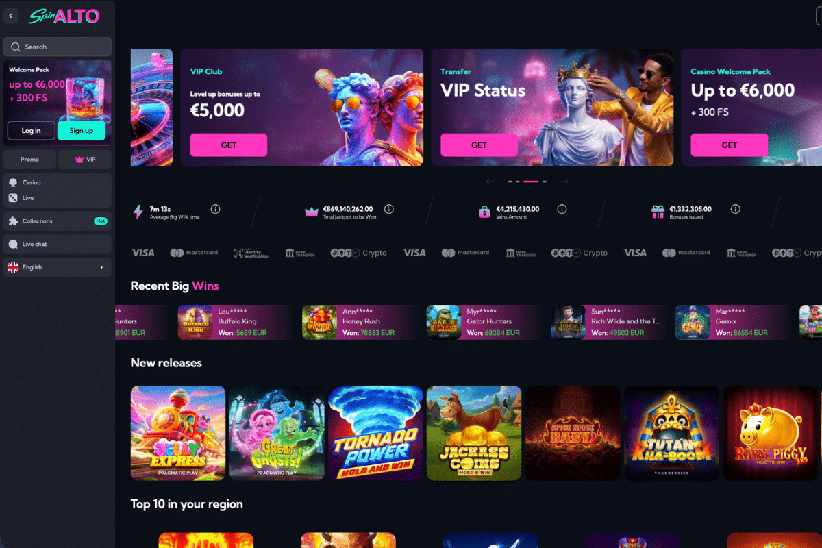spinalto casino gamesub