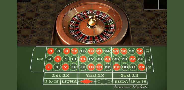 European Roulette (3) Európai rulett
