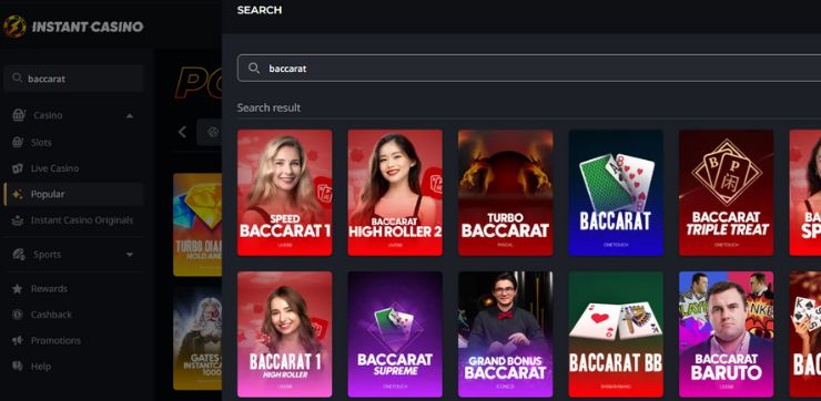 instantcasino bacarat baccarat
