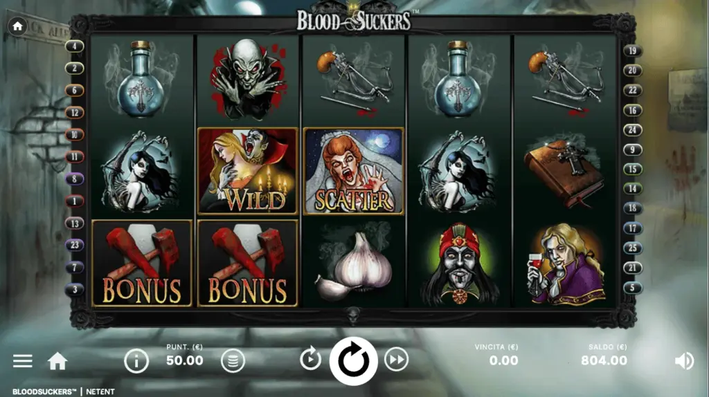 Blood suckers slot