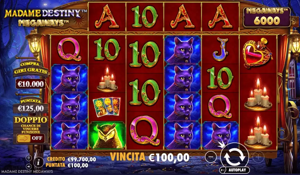 madame destiny slot