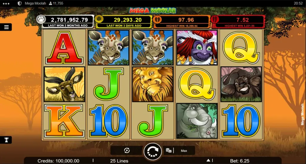 mega moolah