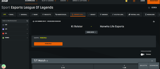 SNAI esports