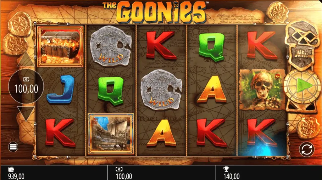 goonies slot