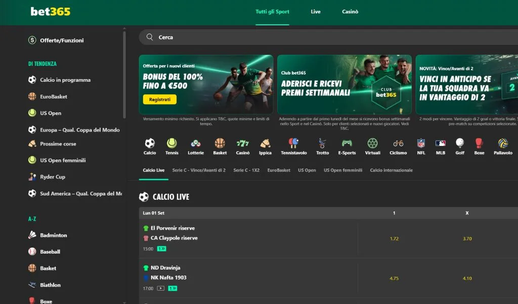 bet365 sport