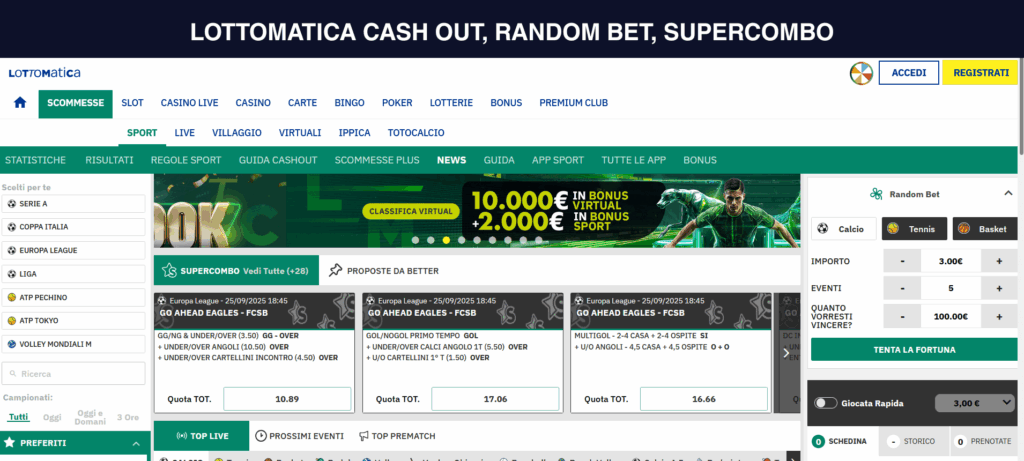 lottomatica scommesse