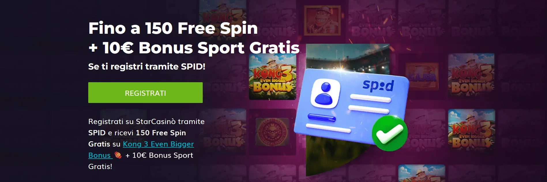 StarCasinò bonus senza deposito casino