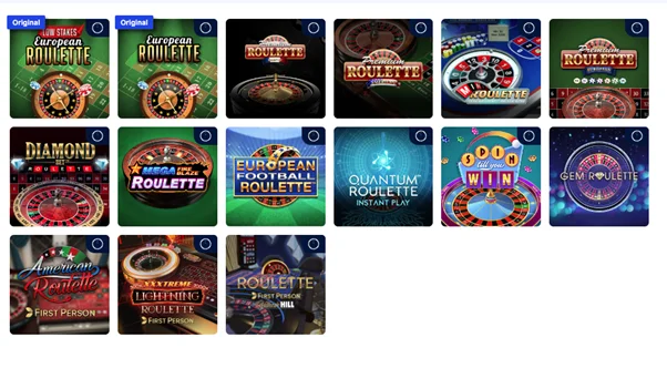 William Hill pagina migliori roulette online