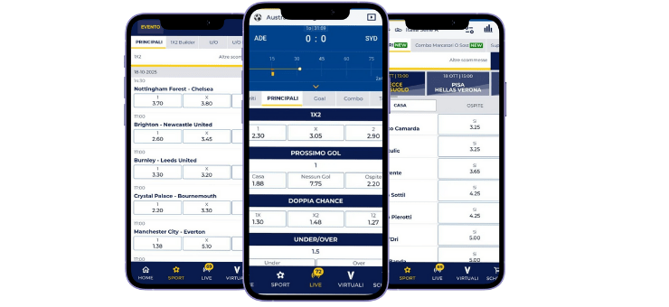 app scommesse sportive GoldBet