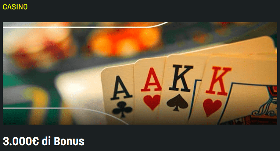 SNAI casino bonus