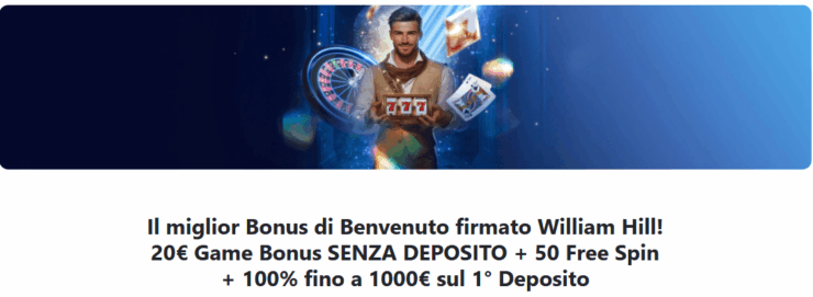 bonus casino William Hill