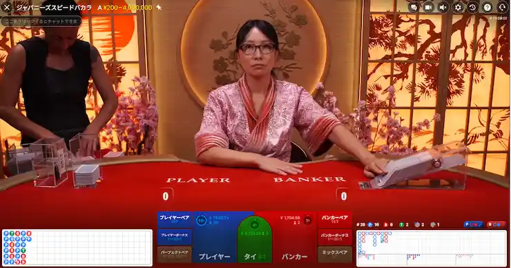 ジャパニーズスピードバカラ