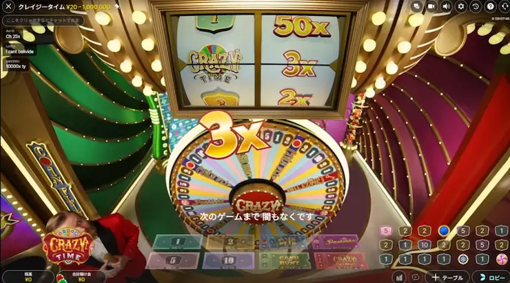 クレイジータイム 最高配当