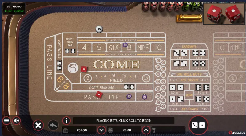 Craps ゲーム