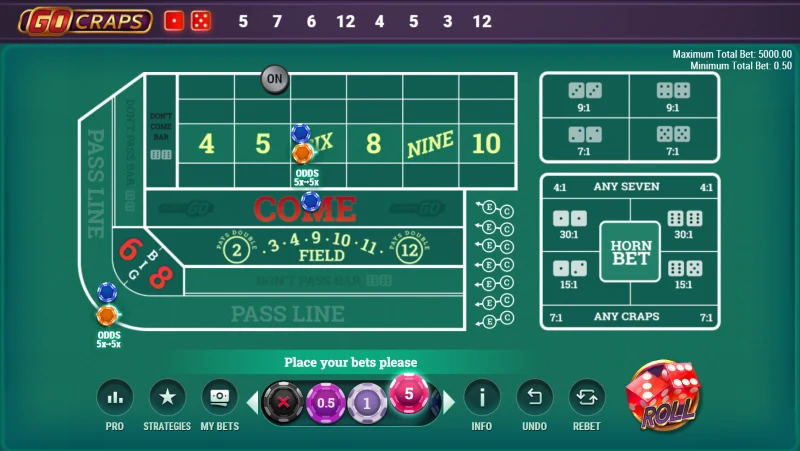 Craps カジノ