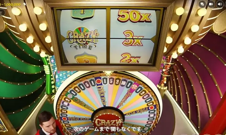 クレイジータイム 履歴