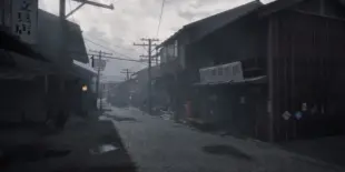 サイレントヒルfのゲーム内風景