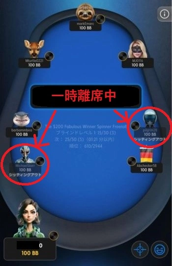 シッティングアウト