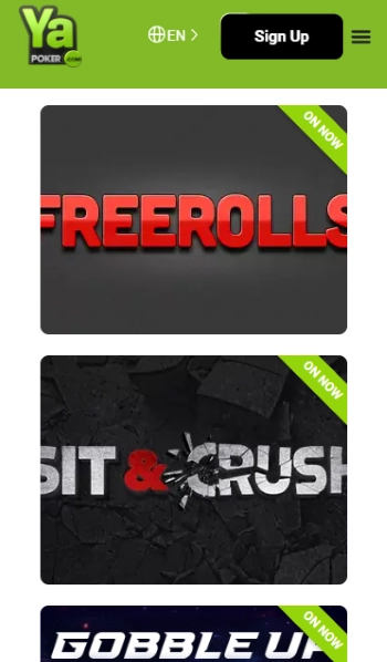 Ya poker フリーロール