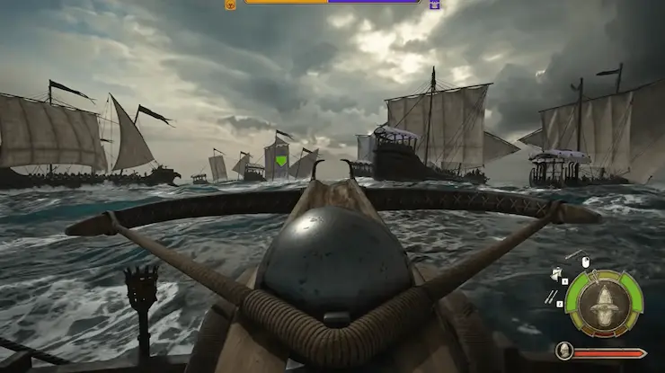 War Sailsのプレイ中SS