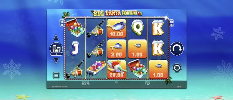 Big Santa Fortune gameplay