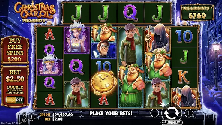 Christmas Carol Megaways スロット