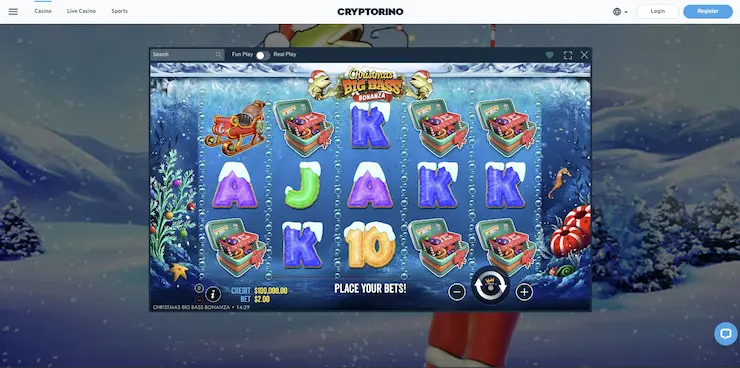 クリスマス ビッグバス ボナンザ