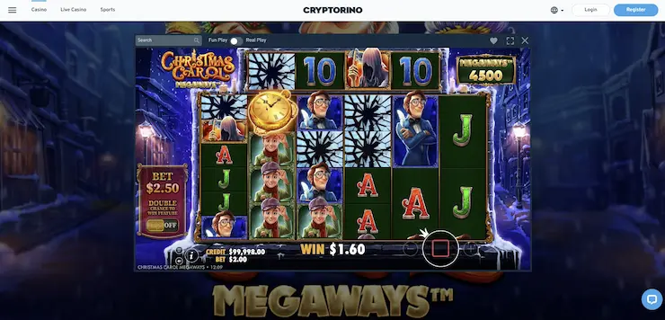 Christmas Carol Megaways デモ