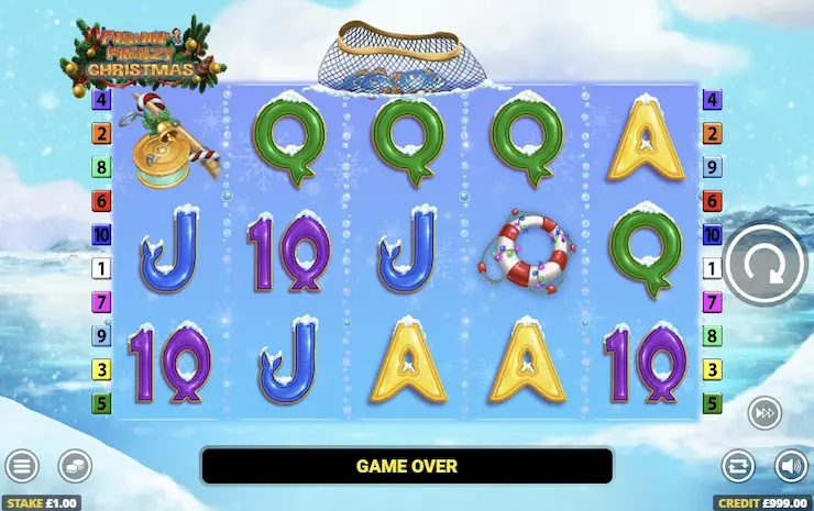 Fishin Frenzy Christmas bet365