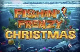 Fishin Frenzy Christmas logo