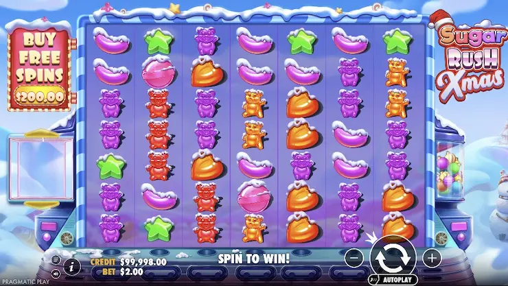 Sugar Rush Xmas gameplay