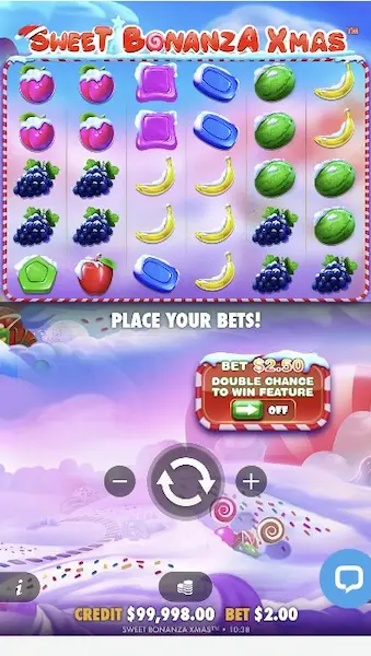 Sweet bonanza xmas デモ