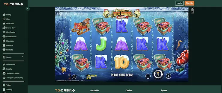 ビッグバス ボナンザ クリスマス