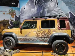 スズキとモンスターハンターワイルズがコラボレーション　未踏の地をモンスターの荒々しさで駆けろ！