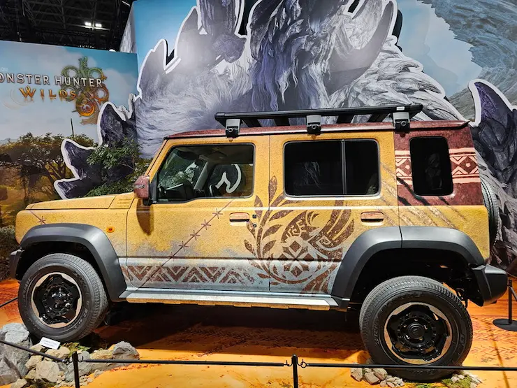 ジムニー ノマドのモンスターハンターワイルズ仕様車