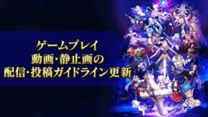Fate/Grand Orderの改定ガイドラインの画像