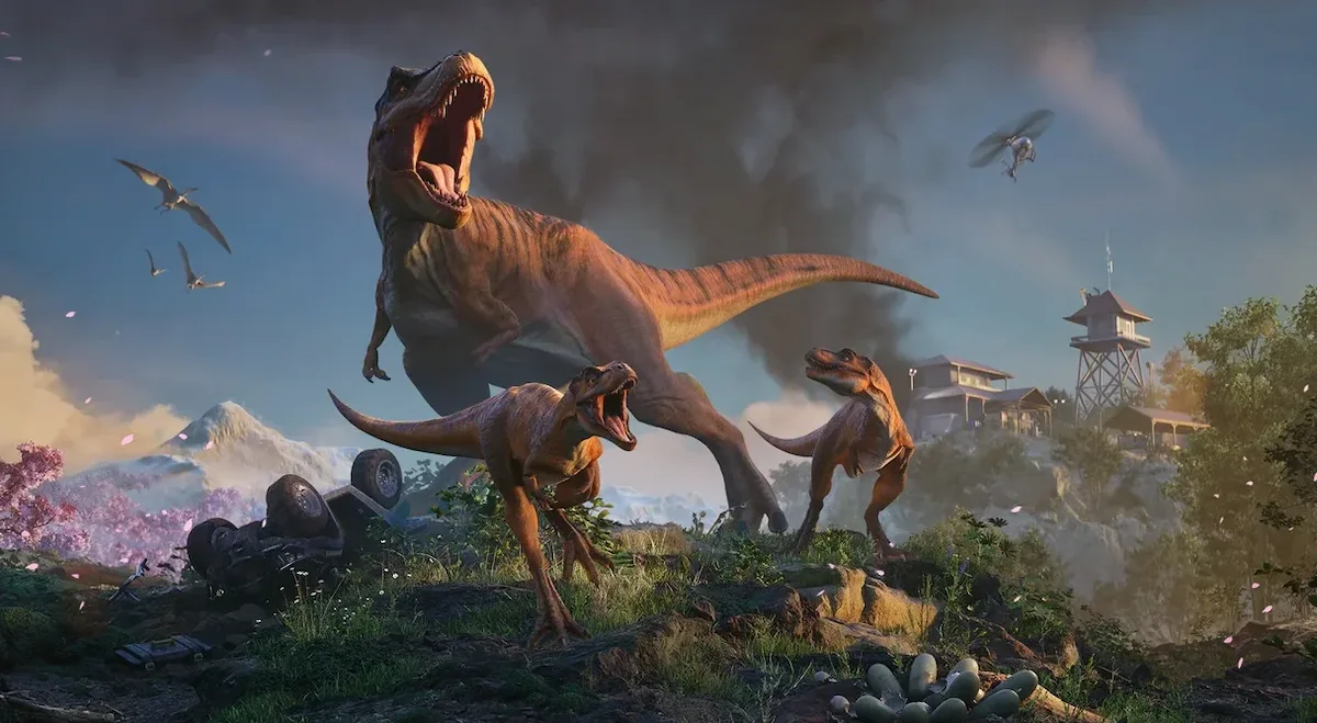 『ジュラシック・ワールド・エボリューション3』はパークが拡大したが、全体的な変化は小さかった
