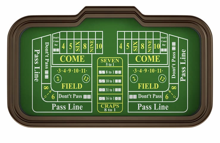 크랩스 게임 테이블