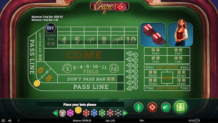 온라인 크랩스 테이블