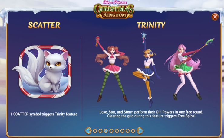 문 프린세스 크리스마스 킹덤 스캐터 트리니티