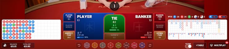 라이브 스피드 바카라 베팅 타임이 1초 남았다.