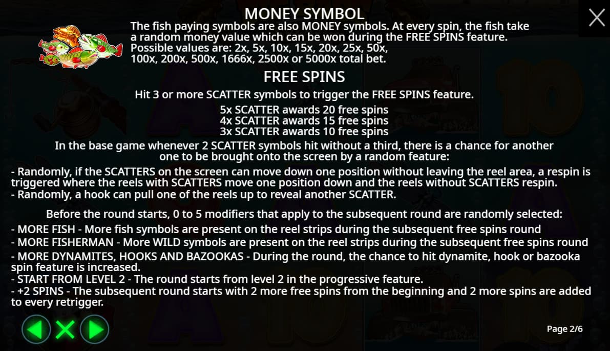 Bonus game (free spins)