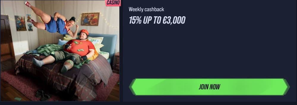 Cashback of rebates-Vegashero