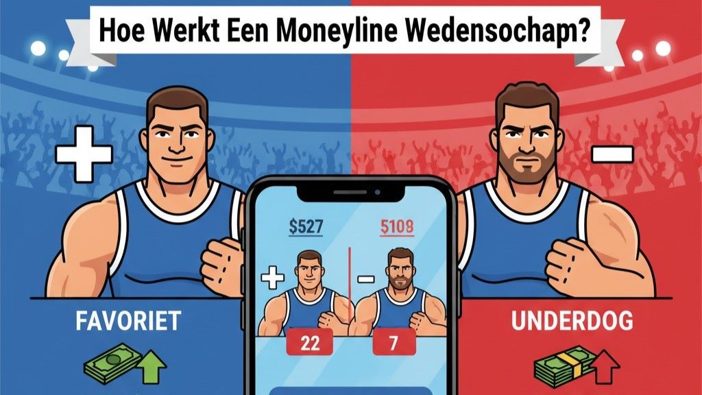 Hoe Werkt Een Moneyline Weddenschap?