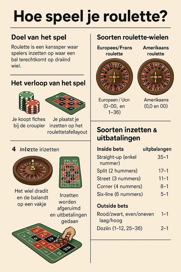 Hoe speel je roulette