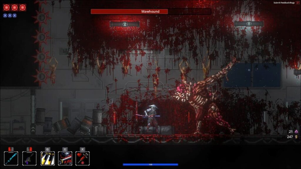 Horrorachtige visuals