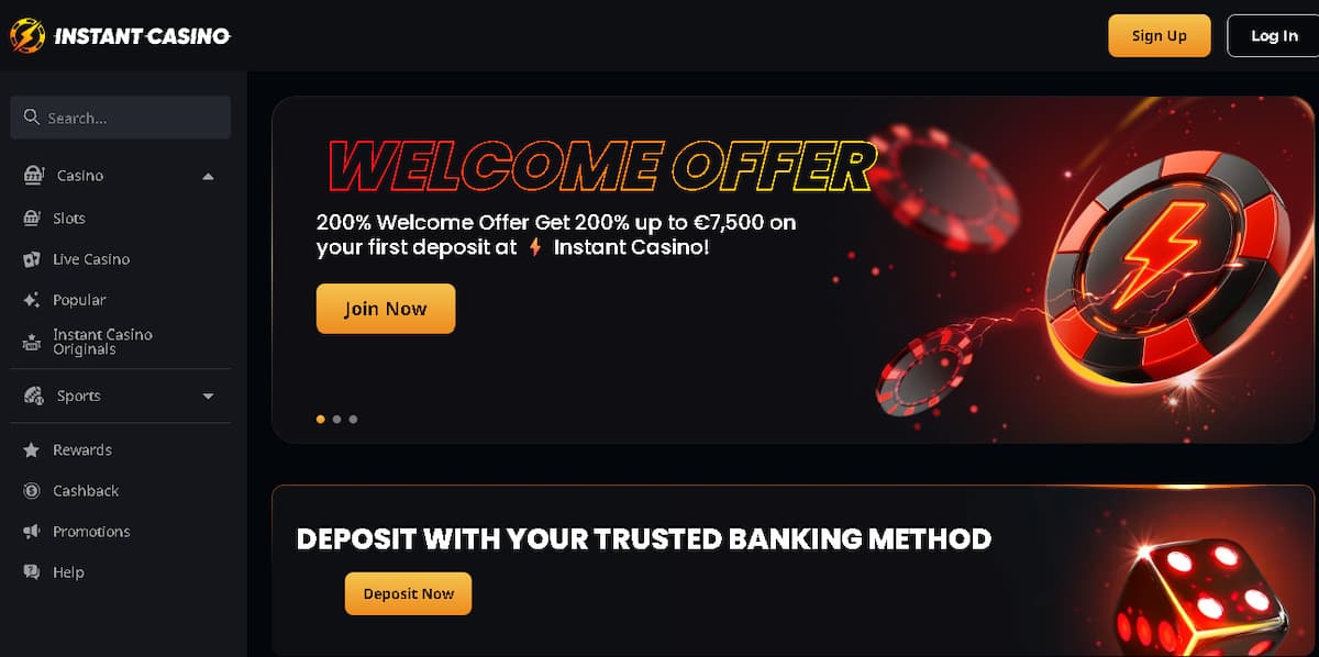 Instant Casino Overall Beste Crypto Casino