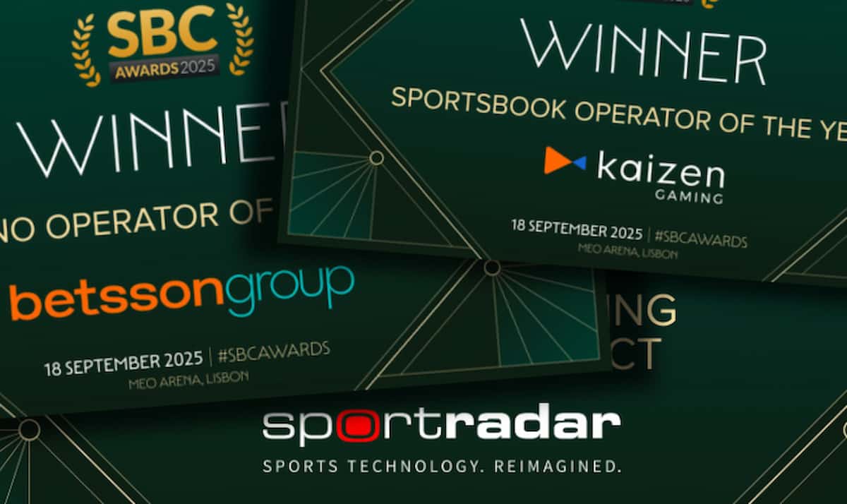 Kaizen Gaming en Betsson Group vallen in de prijzen tijdens SBC Summit 2025