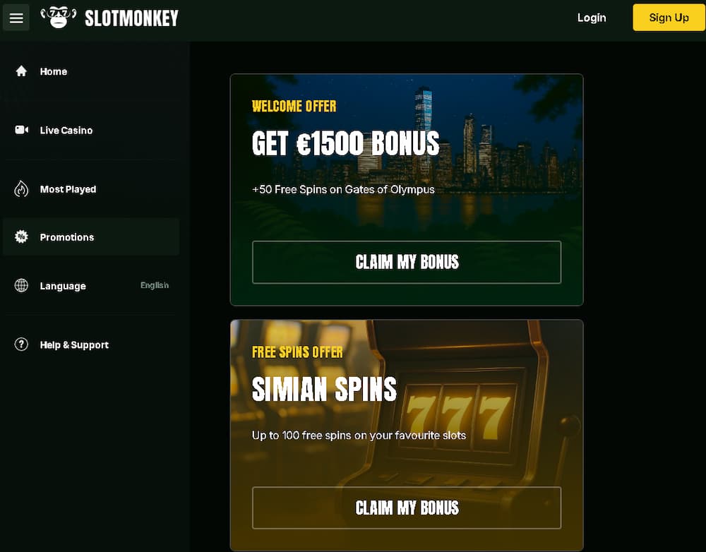 Het casino online nieuw: SlotMonkey